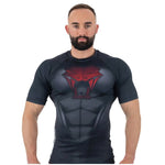 DBX Bushido The "Snake" compression Rashguard is made of DBX MORE DRY material. póló