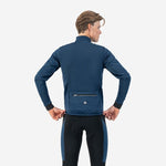 Rogelli CORE winter jacket navy kék kötött sapka SIROG351829.L