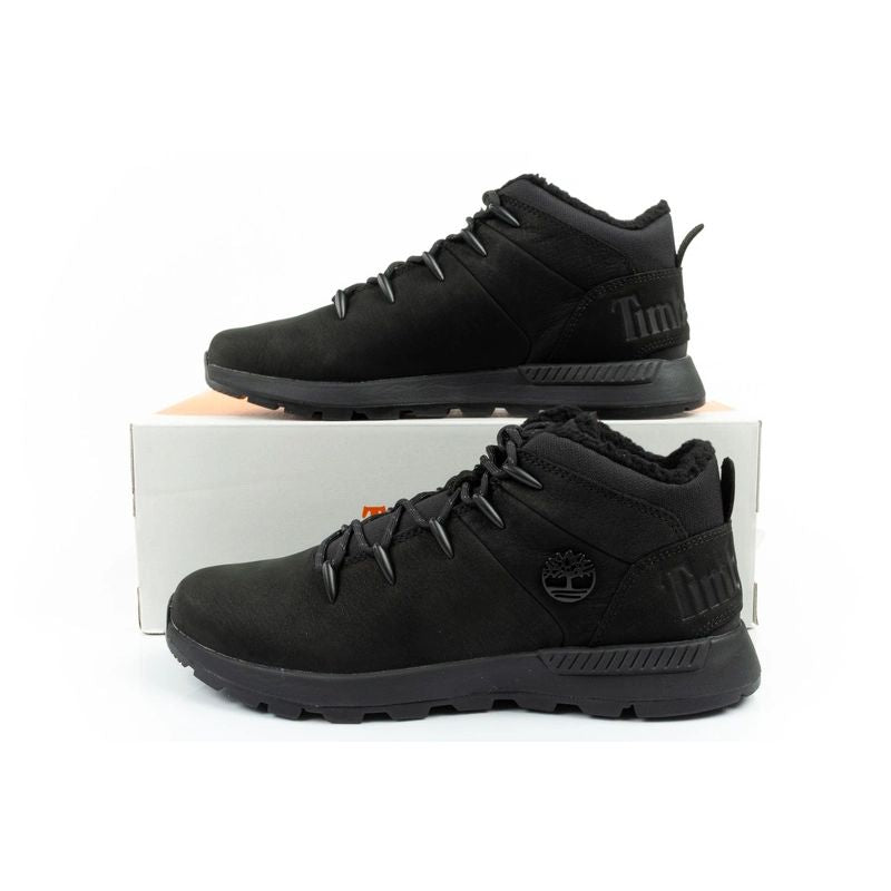 Timberland Men's Sprint Trekker Mid Insulated Hiking Boots, Black fekete utcai cipő