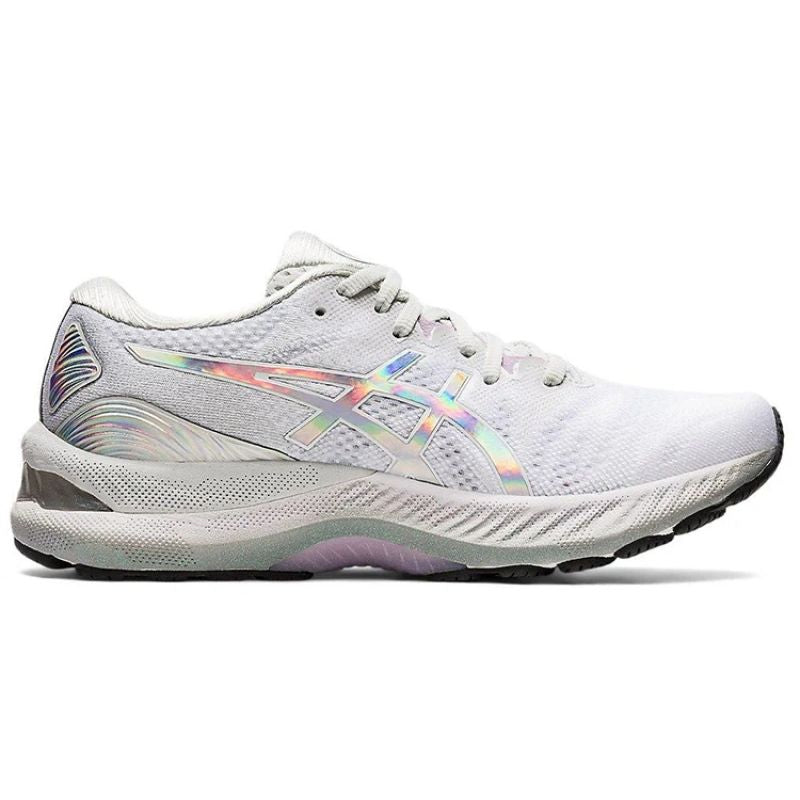 Asics Gel-Nimbus 23 Platinum Glacier Gray/White (1012b132-020) fehér futócipő