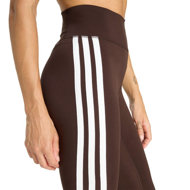 Women's adidas Optimé Essentials 7/8 Leggings Brown