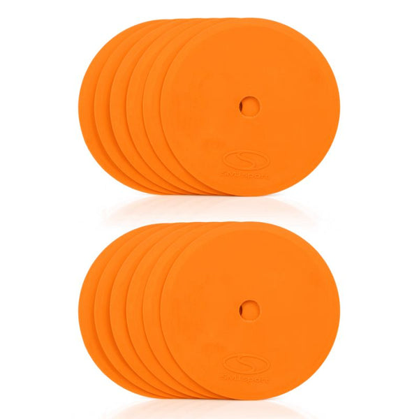 Smj Flat field markers - round 15 cm - 12x orange sport ZPO-O Kiegészítő