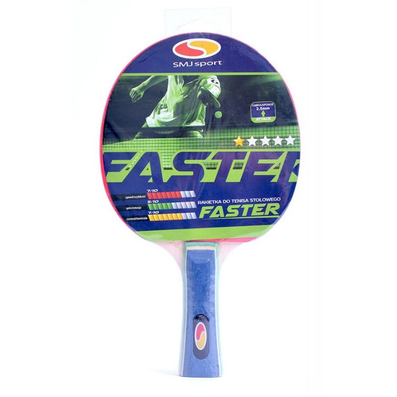 Set of 2 rackets + 2 balls SMJ Faster Set