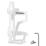 Rockbros 31210012002 bicycle bottle holder - white biały water bottles, training equipment