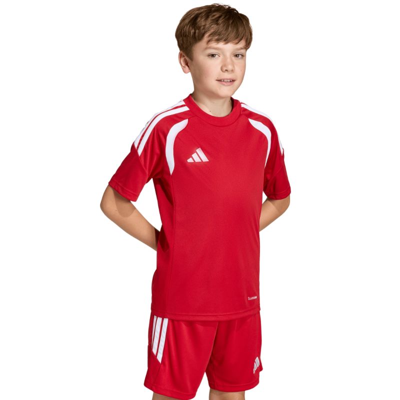 Adidas Tiro 26 League Jersey Kids’ Football Red piros gyerek póló KB1315