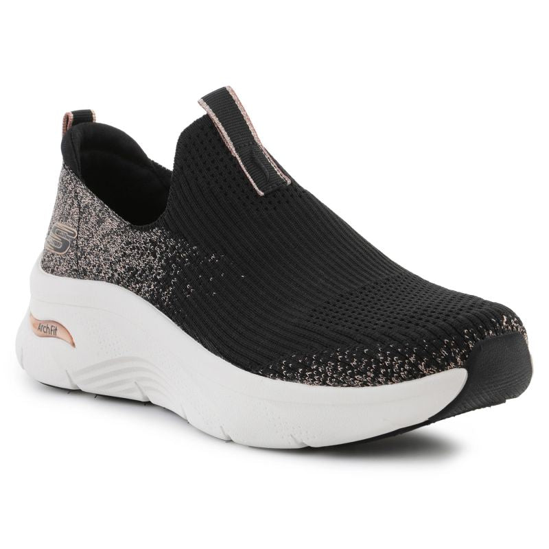 Skechers Arch Fit D'Lux shoes - Glimmer Dust W 149689-BKRG cipő