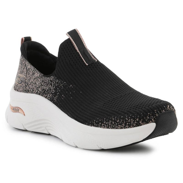 Skechers Arch Fit D'Lux shoes - Glimmer Dust W 149689-BKRG cipő