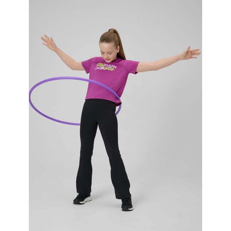 4F Girls' quick-drying sports T-shirt 158/164 póló