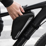 Rockbros B55-BK bicycle for frame 0.7 l - black fekete táska