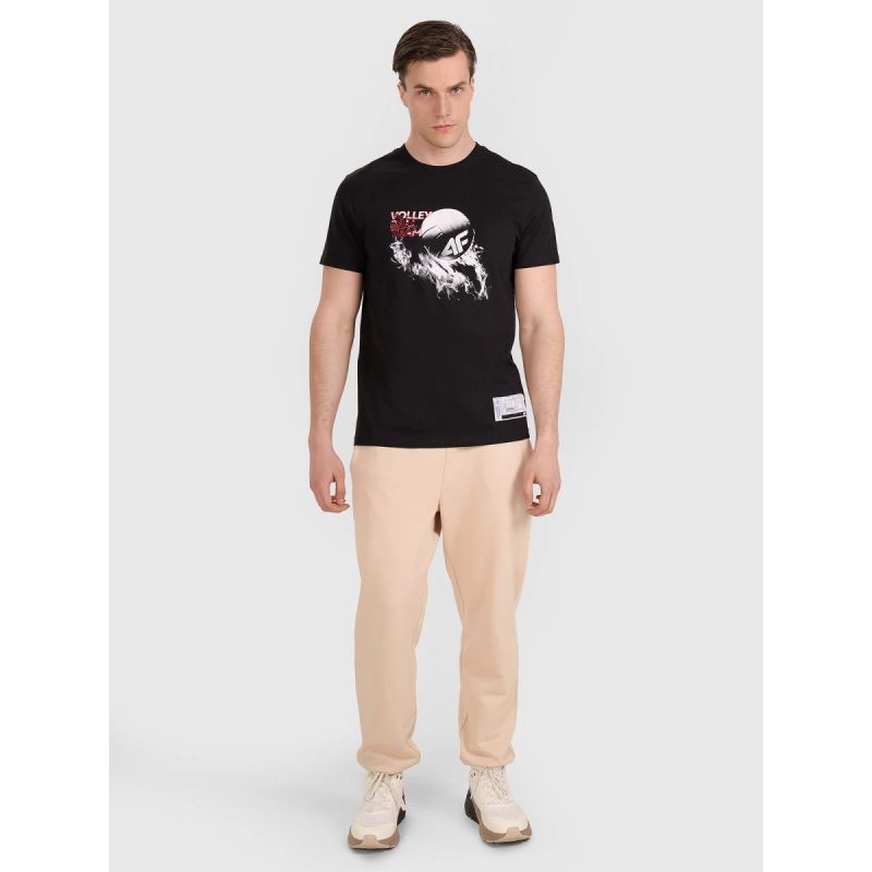 4f Men's regular t-shirt with volleyball print 4FRAW25TTSHM3235-20S Kiegészítő