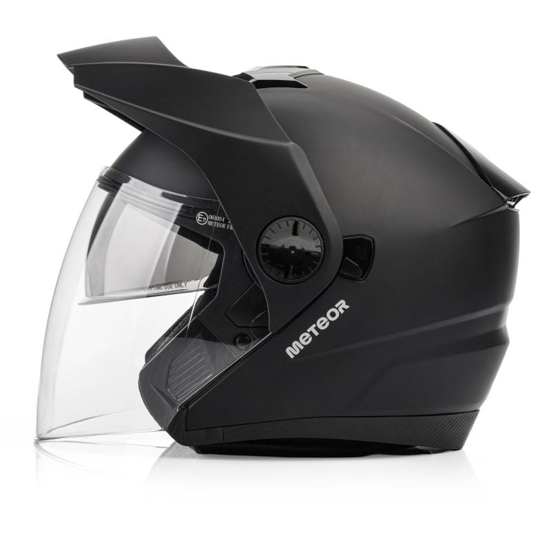 Meteor Hekato L motorcycle helmet 59-60 cm black uniw sisak 17891