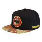 Mitchell & Ness NBA HWC Houston Rockets Choco Camo Cap - HHSS1101-HROYYPPPBLCK uniwersalny baseball sapka