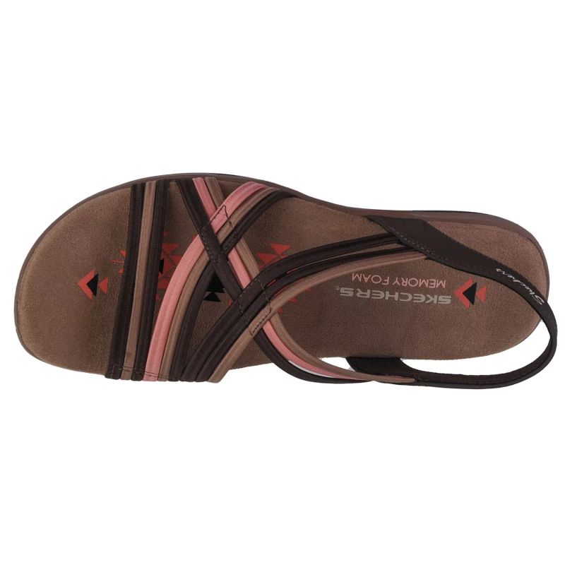 Skechers Reggae Slim Simply Stretch Sandals 163023-CHMT Brown 36 Cipő