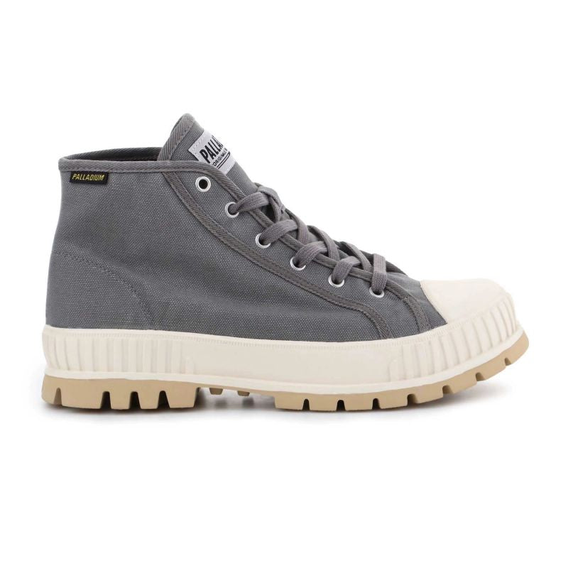 Palladium Pallashock Mid OG Granite Gray U shoes 76681-070-M Cipő