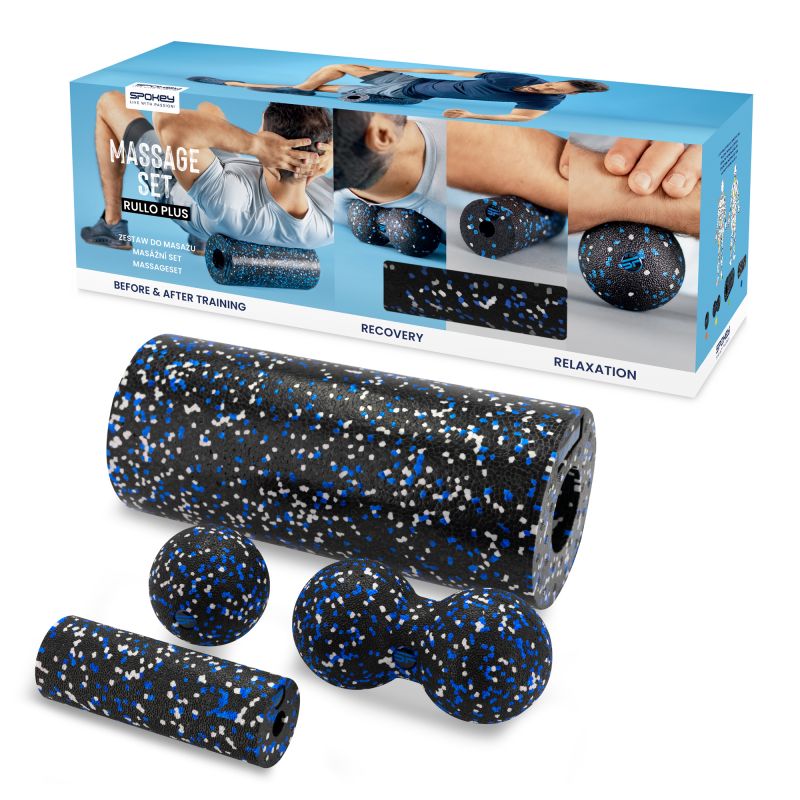 Spokey Rullo Plus SPK-944197 massage and regeneration accessory set Edzőfelszerelés