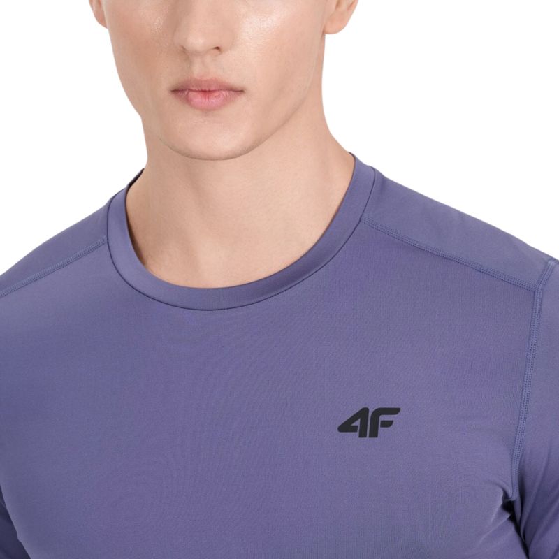 4f Men's T-shirt FNK M1521 blue 4FWAW25TFTSM1521 33S Ruházat