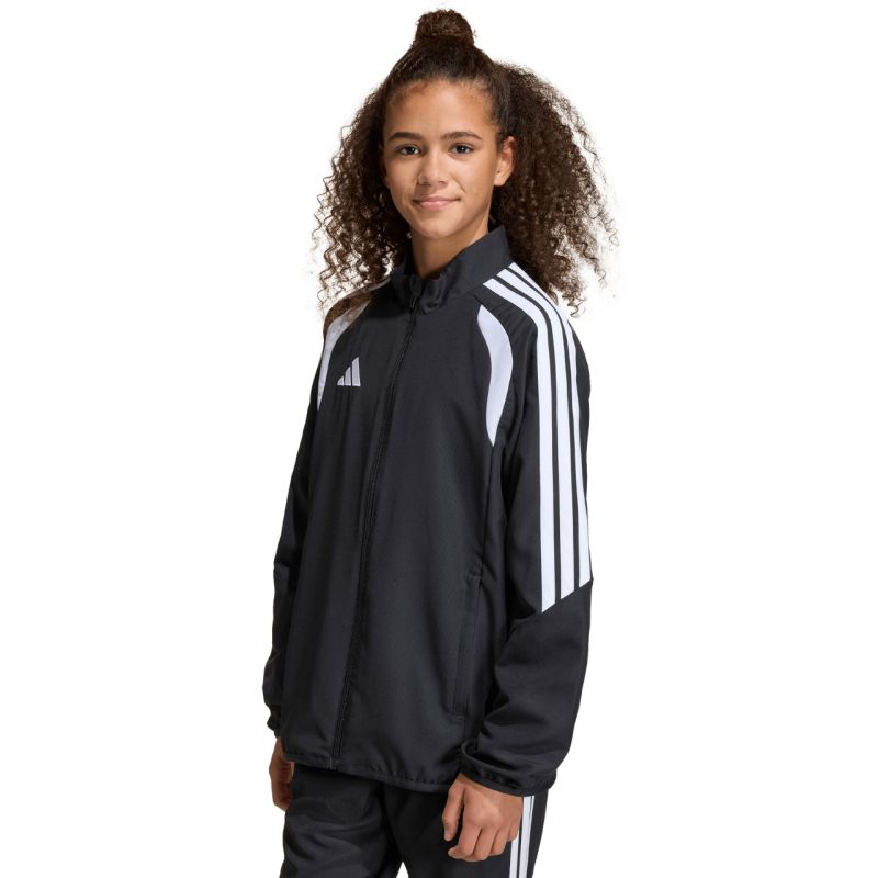 adidas Tiro 26 League Presentation Kids' Sweatshirt Black KA6416 116 cm pulóver