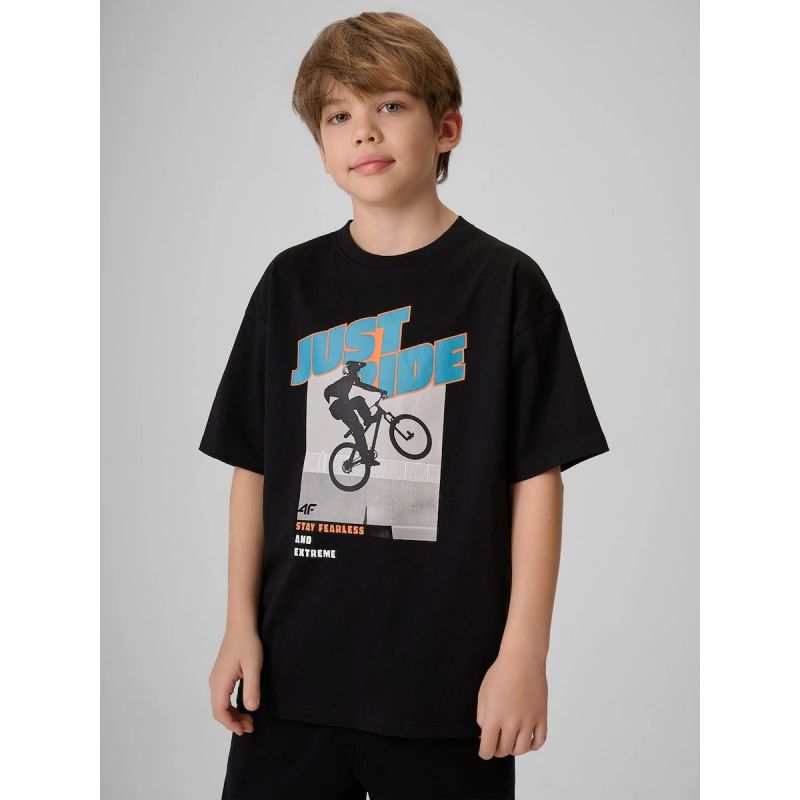 4F Boy's cotton T-shirt 158/164 ruházat 4FJRSS26TTSHM4169-020S