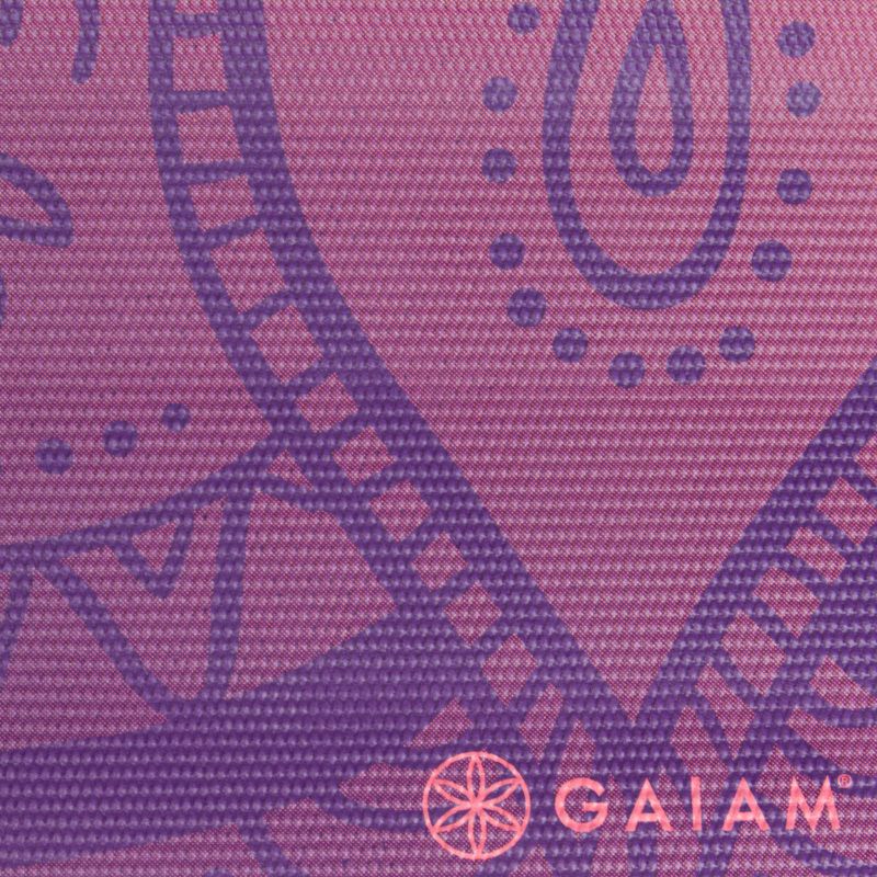 Yoga Mat Gaiam Premium Athenian Rose 6 mm 63958