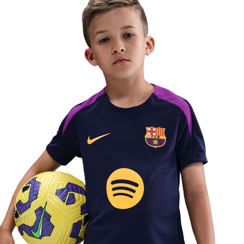 Nike Junior FC Barcelona Strike T-Shirt HJ7831-597 Ruházat