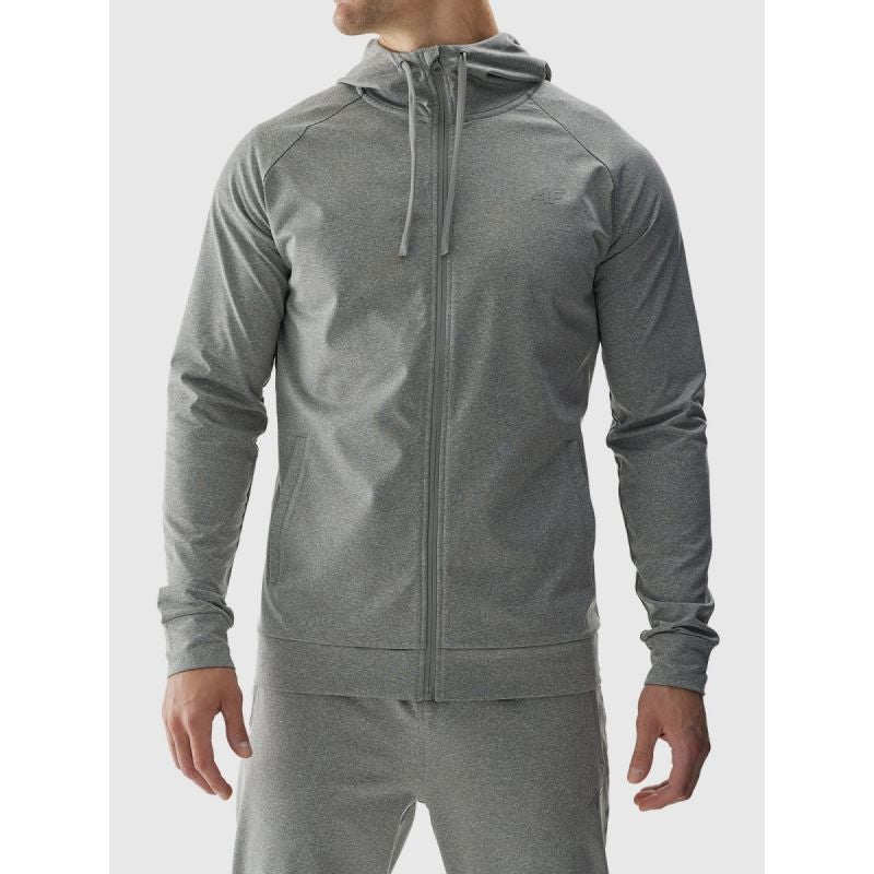 Men's regular quick-drying training sweatshirt 4F 4FWAW24TFSWM403-25M 3xl pulóver