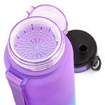 Meteor Bottle 1000 ml purple/blue uniw water bottles, training equipment