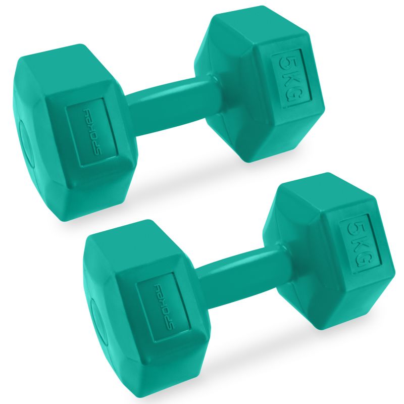 Spokey Monster dumbbells 2x 5 kg SPK-943622 Edzőfelszerelés