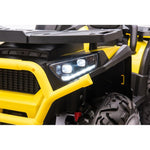 Enero Battery-Powered Quad Car Trapper Yellow sárga toys