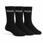 Kappa black long socks fekete zokni 34113IW901