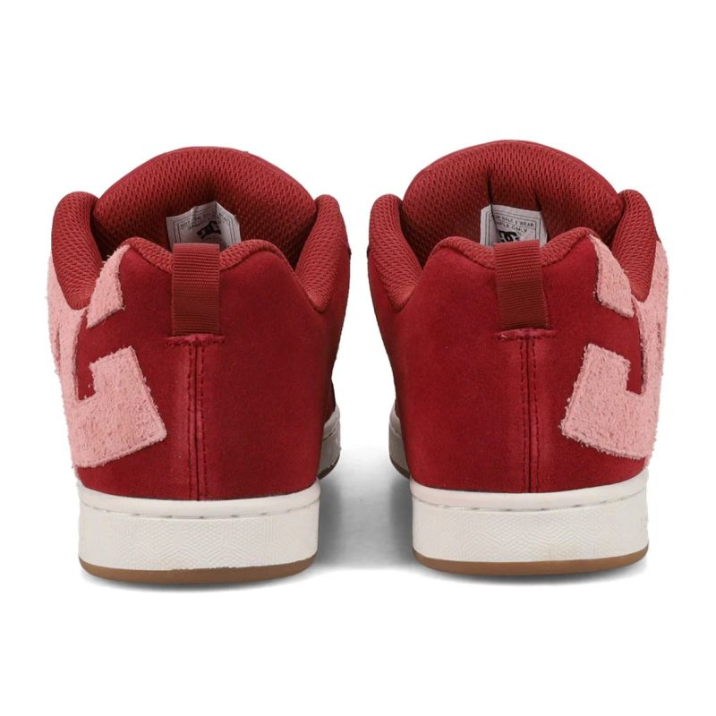 DC SHOES Court Graffik SD DC02222601 Dark Red piros utcai cipő
