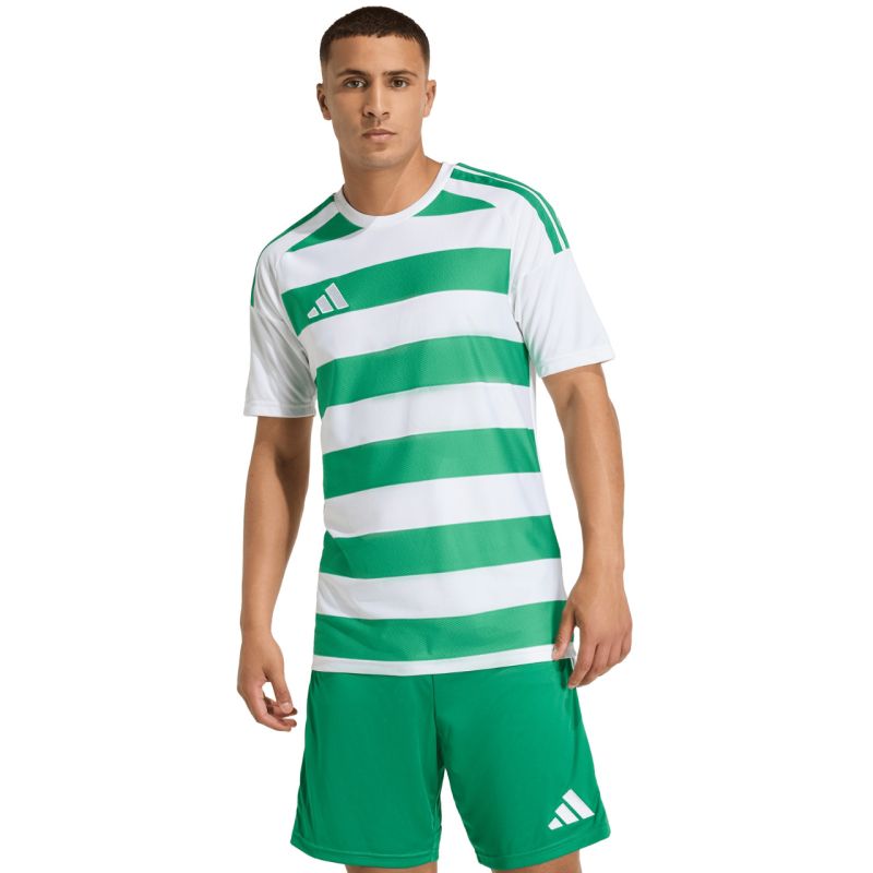 Adidas Hooped 26 Jersey Men’s white-green zöld férfi póló KF3393