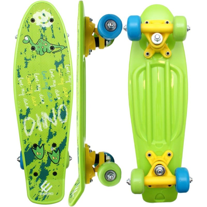 Enero Mini Dino Plastic Skateboard skateboards