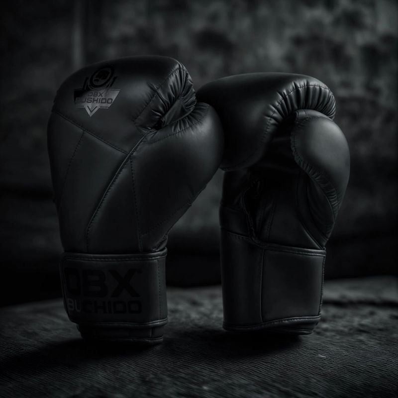 DBX Bushido 10oz Boxing Gloves - Hammer Black - Valor Series fekete kesztyű