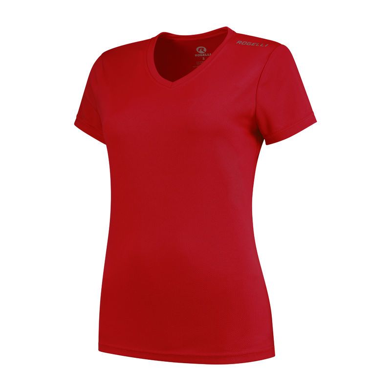 Rogelli Women's Promo T-shirt 2XL piros póló