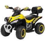 Enero Quad Car With Micron Battery Yellow sárga toys