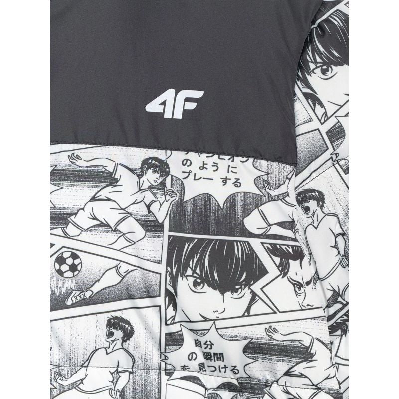 Boy's down with synthetic filling 4F 4FJRAW25TDJAM0749-10A kabát