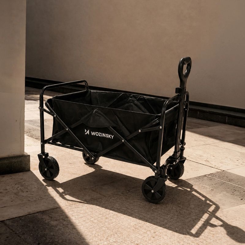 Wozinsky WZP-80 beach, tourist, garden, durable, wide wheels, up to - black fekete elektronika 304004-210220