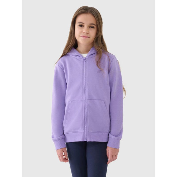 4f Girls' sweatshirt with a zipper and hood 4FJWSS25TSWSF1706-51S General