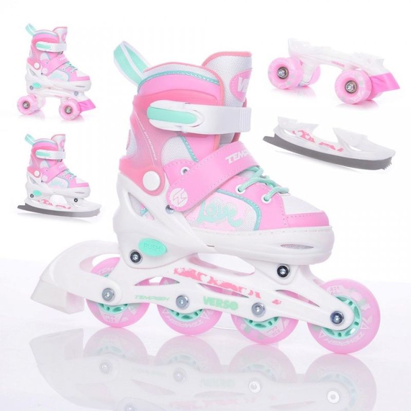 Tempish Verso Triple II Jr 1000004917 Ice Skates, Roller fehér skates, roller skates