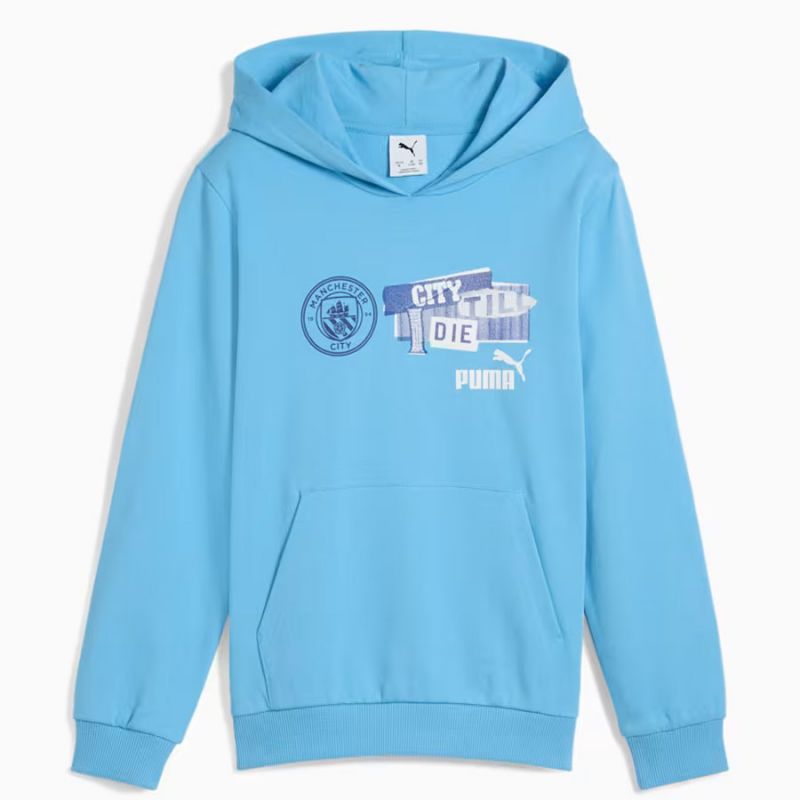 Puma Manchester City FtblNRGY Hoodie Jr 779122-39 sweatshirt Pulóver