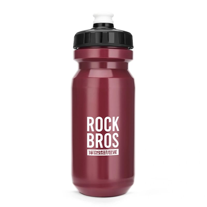 Rockbros 600 ml Bike Bottle - Red czerwony water bottles, training equipment