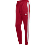 Men's adidas Essential 3-Stripes French Terry Burgundy Pants