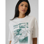4F Women's printed T-shirt póló