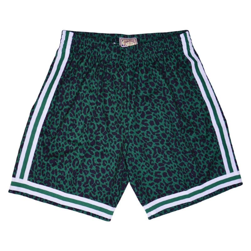 Mitchell & Ness Men's Boston Celtics Wild Life Swingman short