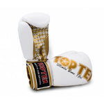 TOP TEN "Woman" Boxing Gloves 10 oz biało - różowy kesztyű
