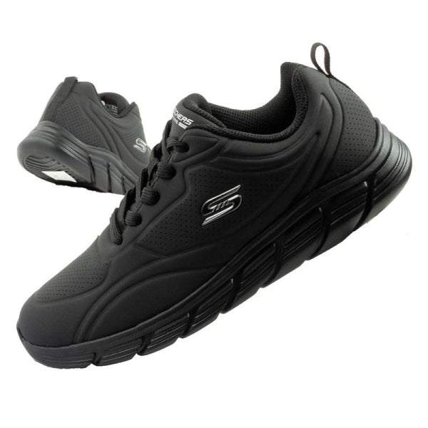 Skechers Bobs B Flex women's sports sneakers fashionable black General