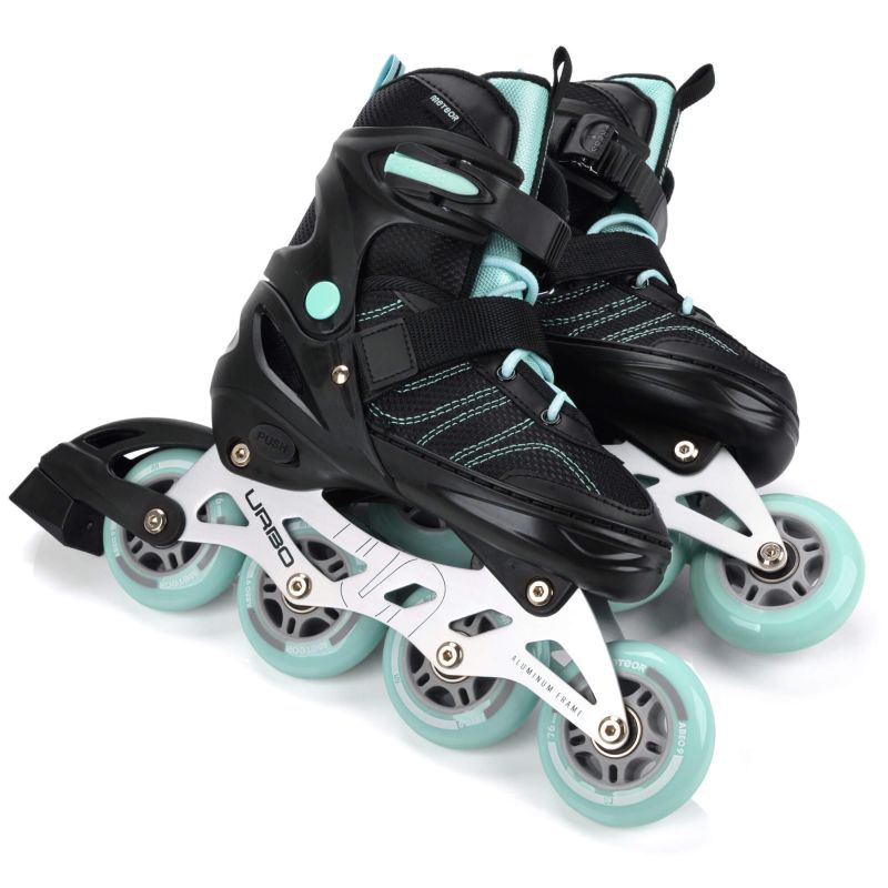 Meteor M 34-37 Urbo Roller Skates Black/Mint