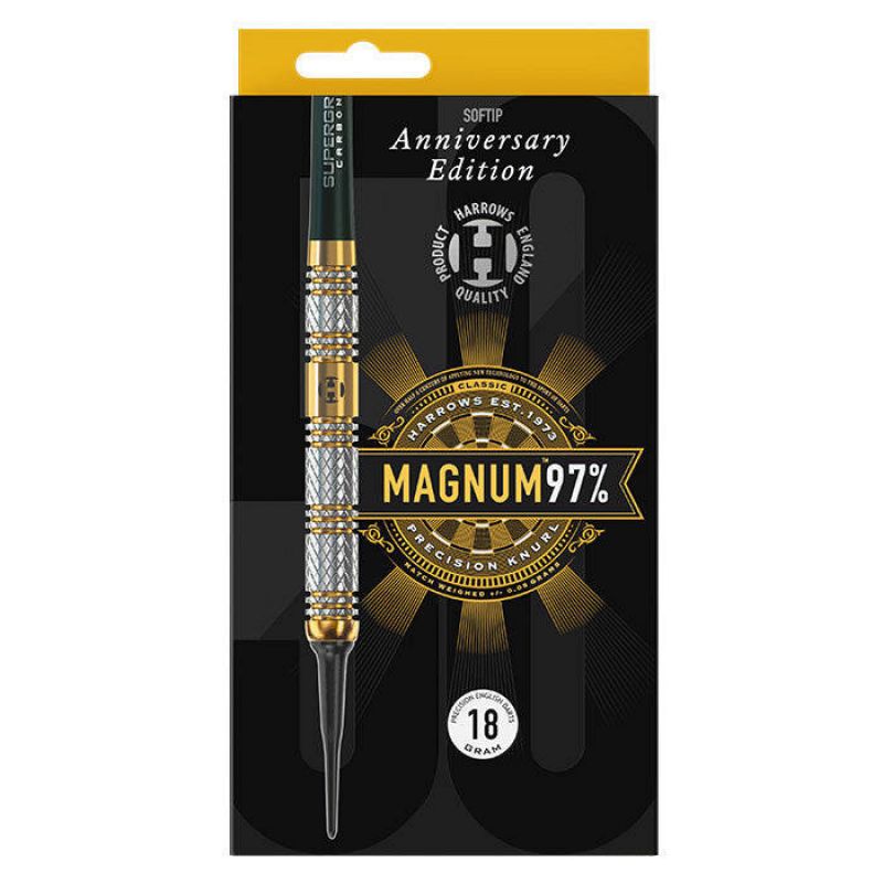 Harrows MAGNUM 97% 50th ANNIVERSARY EDITION softip darts Kiegészítő