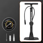 Rockbros 42510001001 floor bicycle pump - black fekete pumps