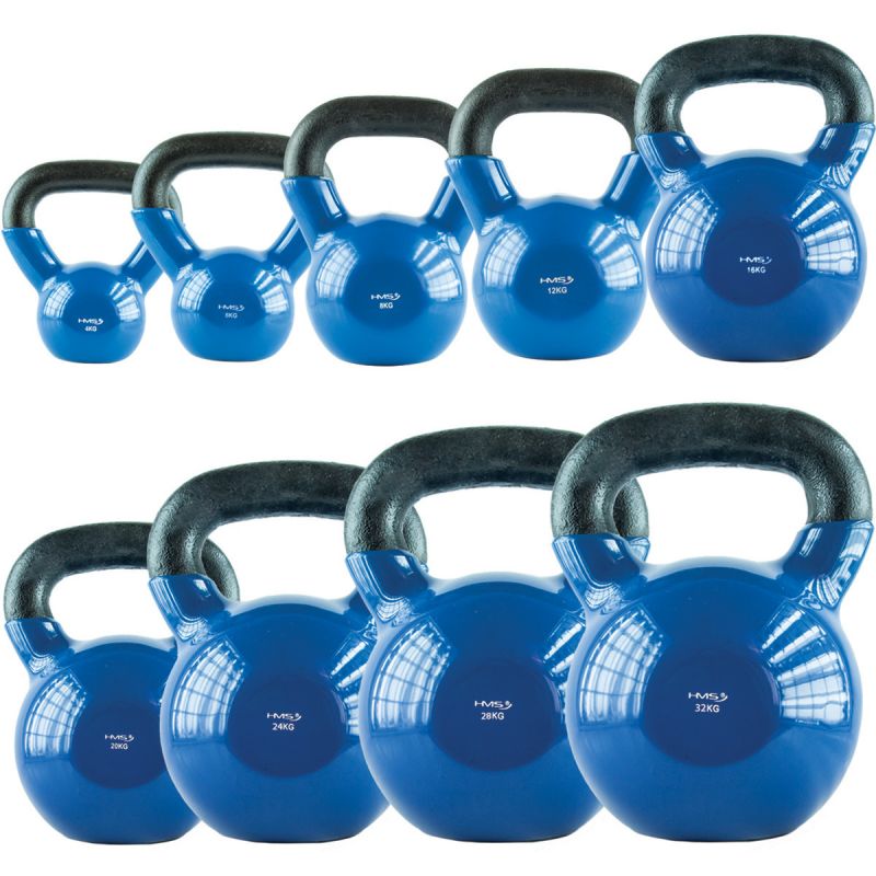 HMS Blue KNV06 cast iron kettlebell kék súlyzó 17-64-041